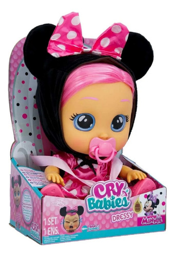 Cry Babies Ceces Llorones Minnie Dressy Imc Toys Cb86357