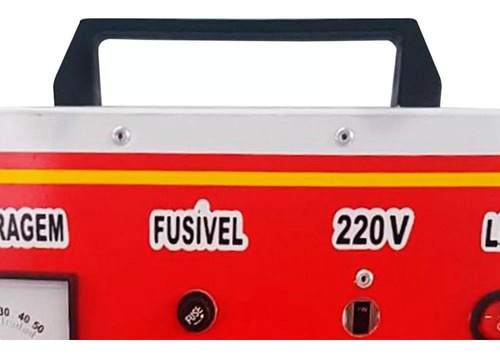 Carregador De Bateria 50a 12v C/ Auxiliar De Partida Jts-003