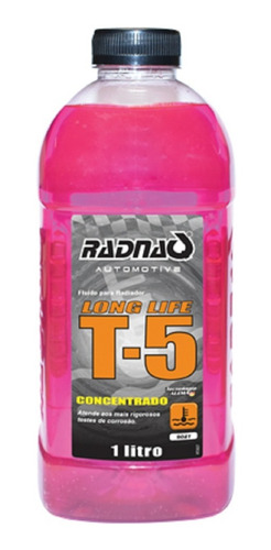 Aditivo P/ Radiador Concentrado Orgânico Universal Rosa Ex