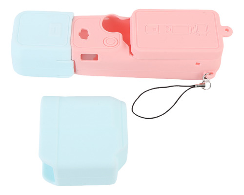 Capa De Câmera De Silicone Para 3 Lentes De Tela Hand Grip C