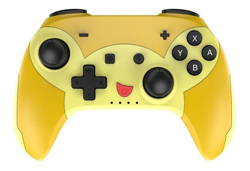 Imagen 2 de 7 de Control Inalámbrico Pikachu - Nintendo Switch Amarillo