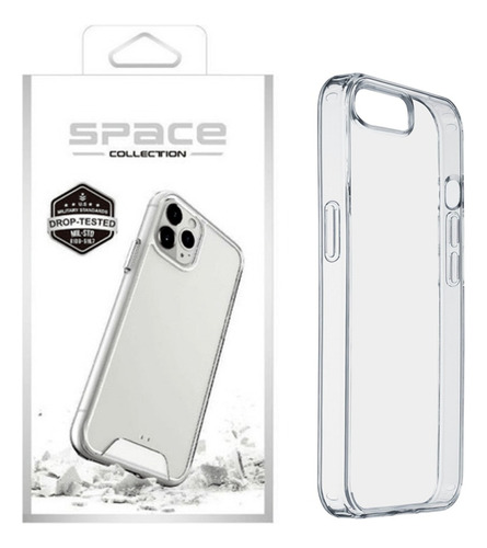 Funda Space Para iPhone 16e + Mica Hidrogel Mate Antihuella