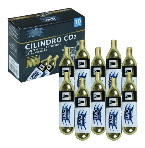  10 Cilindro Co2 Para Chopeira Benmax Sem Rosca Capsula 16g 