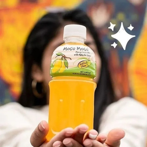 Imagen 5 de 6 de Bebida Mogu Mogu 2pz Con Pulpa Natural / Nata De Coco 320mil
