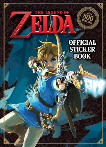 Libro The Legend Of Zelda Official Sticker Book 