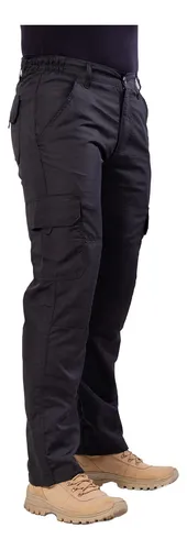 Calça Tatica Militar Cargo Masculina Poly 6 Bolsos Reforçada