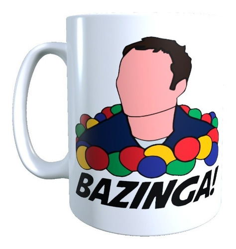Taza - Tazón The Big Bang Theory, Bazinga, Sheldon Cooper