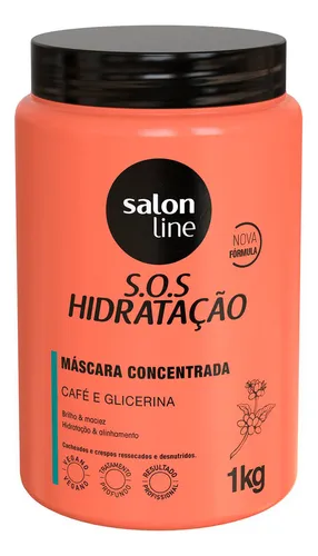 comprar Salon Line Sos Hidratação Máscara Crespos E Cachos 1kg