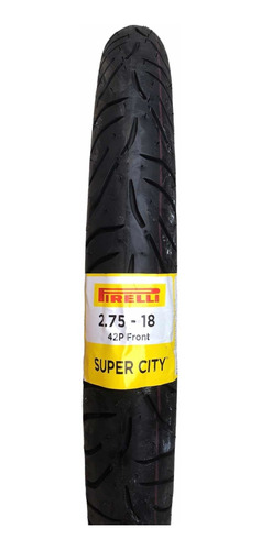 Llanta 2.75 18 Pirelli Super City Tt