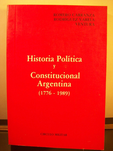 Adp Historia Politica Y Constitucional Argentina Carranza