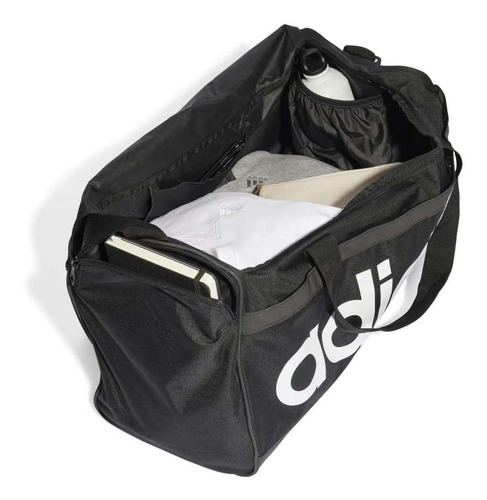 Imagen 4 de 6 de Bolso adidas Duffel Mediano Negro - Ht4743