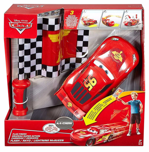 Cars 2 Rayo Mcqueen Carreras Y Derrapes Disney Juguetes Niño