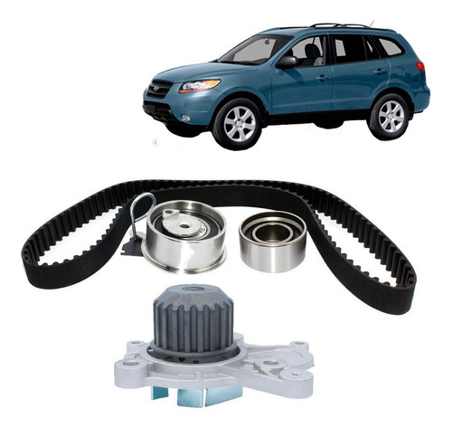 Kit Distribucion + Bomba Para  Santa Fe 2.0 D4ea 2000 2009