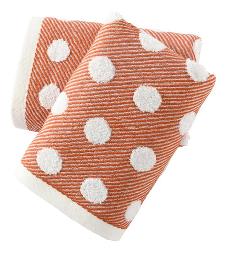 Set De 2 Toallas De Manos Color Naranja Sense Gnosis Súper