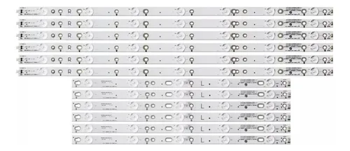 comprar Kit 12 Barras Para Tv Aoc Le50u7970 50pug6102 12 Leds