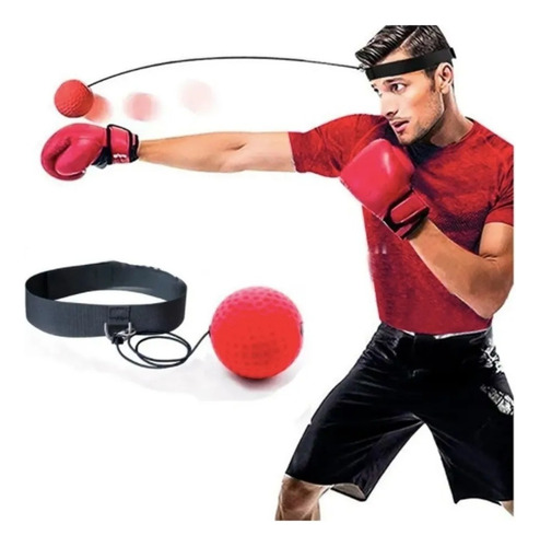 Vincha Reflejos Pelota Boxeo Entrenamiento Reflex Ball