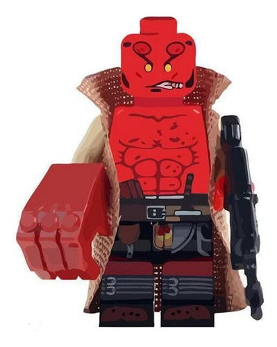 Mini Figura Hellboy Coleccionable