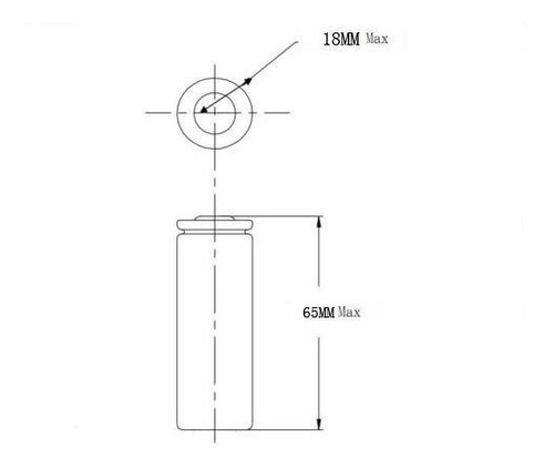 Imagen 6 de 9 de Batería Pila 18650 Recargable Litio Ion 3000 Mah Reales