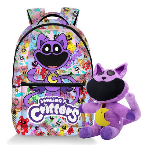 Poppy's Playtime Capítulo 3 Critters Sonrientes Mochila Esco