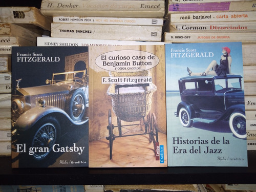 Lote X 3 Libros Nuevos F.s. Fitzgerald (ver Descr) Gradifco