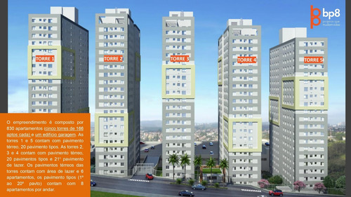Imagem 1 de 13 de Apartamentos Para Venda 1 E 2 Quartos Para Venda Em Carapicuíba - Sp