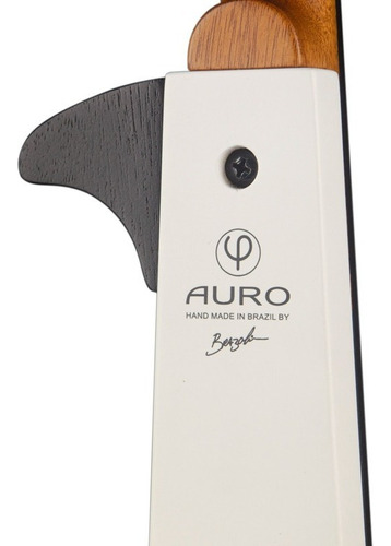 Violino Elétrico Auro Brazolim 4 Cordas Branco