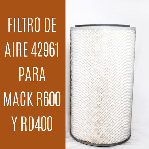 Filtro Purificador De Aire Gandola Mack R600 Rd600 57md33