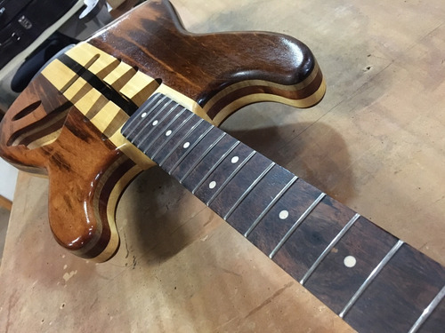 Imagem 2 de 8 de Kit Guitarra Strato Modelo Giannini Ae08