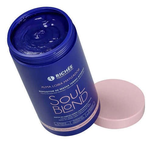 Richée Soul Blond Repositor De Massa Termo Ativado 1kg