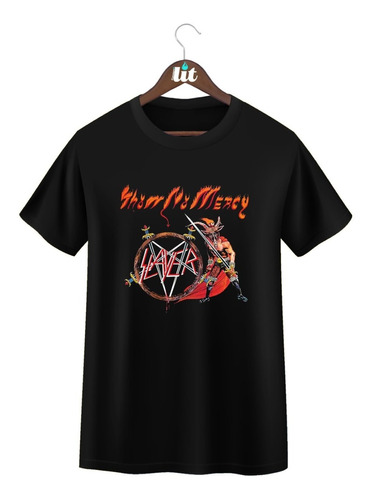 Poleras Con Diseño Slayer - Show No Mercy - Rock