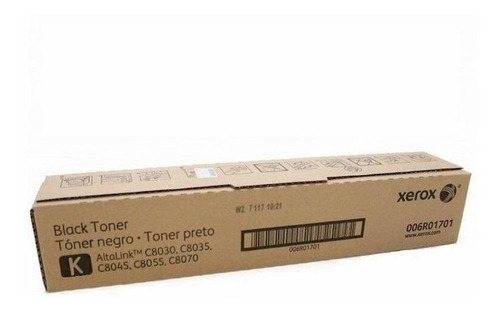 Toner preto para Altalink C8030/C8035/C8045 - 006r01701