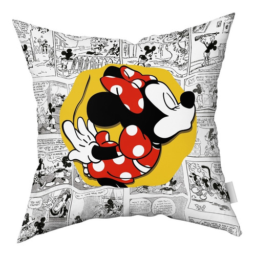 Imagen 1 de 3 de Almohadon Decorativo Almohadones Decorativos De 40x40 Minnie