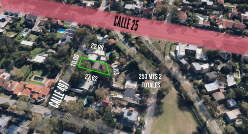 Imagen 1 de 8 de Terreno Venta 10x27 Mts 253 Mts 2 Totales - Manuel B Gonnet