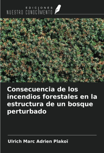 Libro: Consecuencia Incendios Forestales Estruc