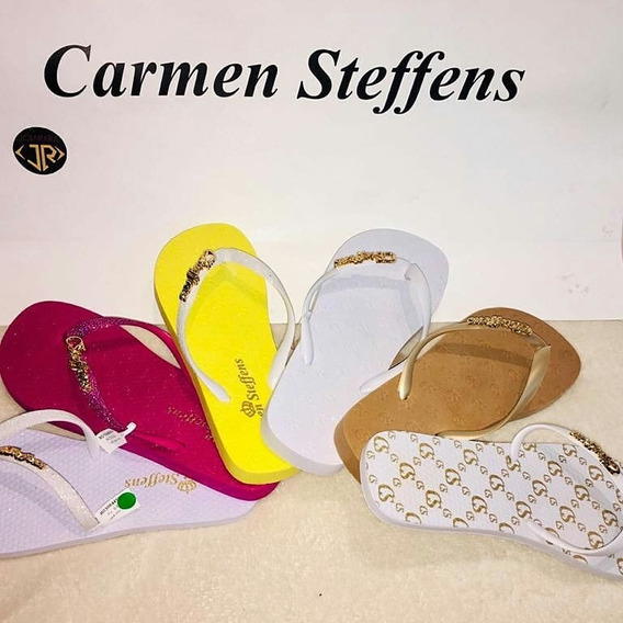 sandalia havaiana carmen steffens preço