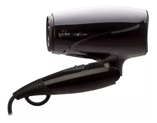 Imagen 4 de 4 de Secador de pelo GA.MA Italy Eolic Mini negro 220V - 240V