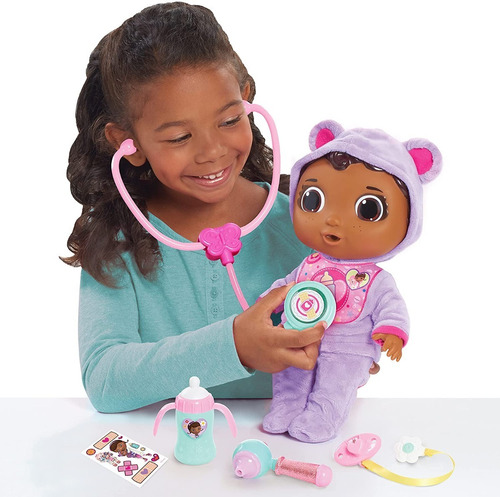 Boneca Doc Mcstuffins Disney Junior Get Better Baby-cece