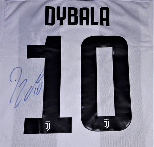 Jersey Autografiado Paulo Dybala Juventus 2018-19 Local Juve (Usado)