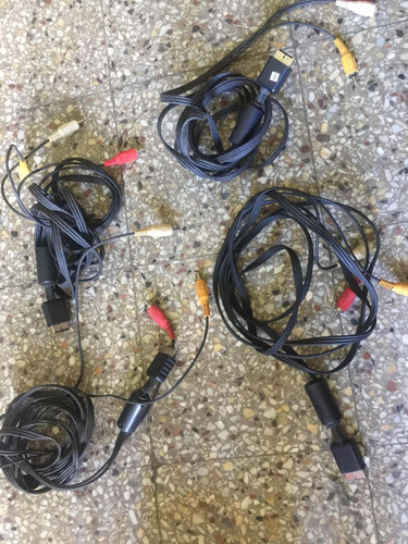 Lote 4 Cables Para Play 2