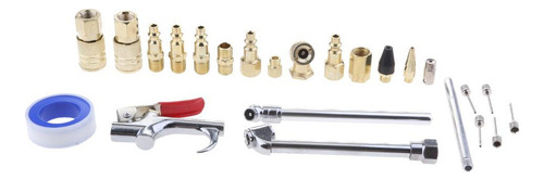 Q Kit De Herramienta De Manguera Del Compresor De Aire 24pcs