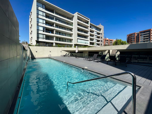 Moderno Departamento En Venta De 1 Dorm. En Lo Barnechea