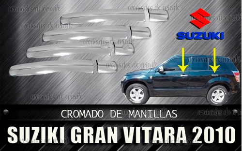 Coberto Cromado De Manillas Grand Vitara 2010 Suzuki