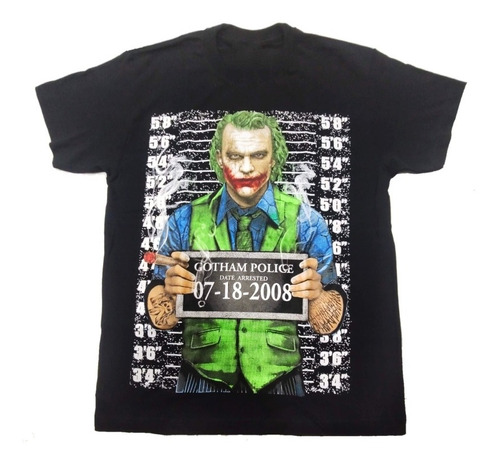 Camiseta Wason, The Joker, Batman El Caballero De La Noche