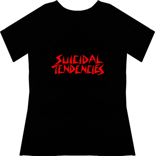 Blusa Suicidal Tendencies Punk Rock Dama Tv Camiseta Urbanoz