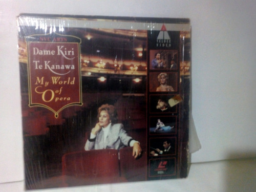Imagem 1 de 1 de Laserdisc Dame Kiri Te Kanawa My World Of Opera