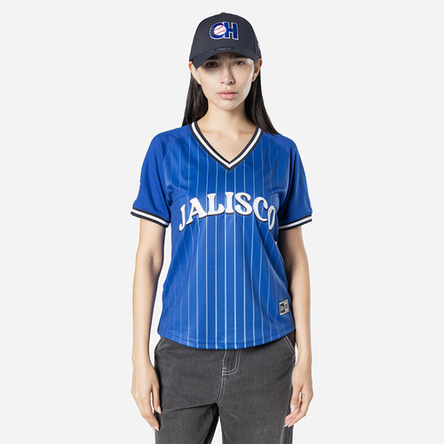 Jersey New Era Charros Jalisco Beisbol Lmb 25 Away Dama