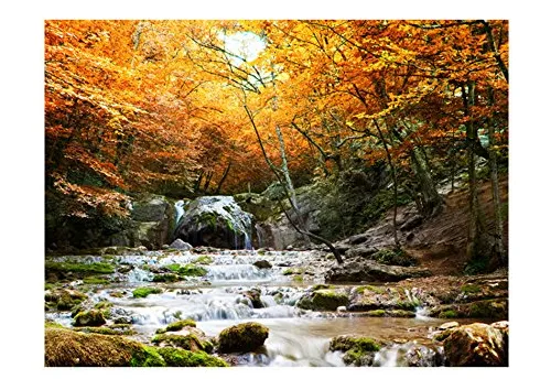 Artgeist Premium Mural De Pared Cascada 138 X 106 Pulgadas P