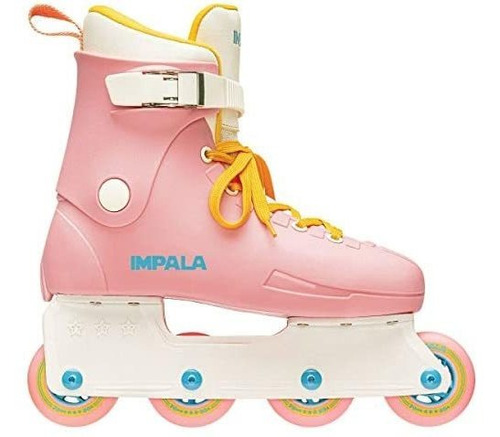 Impala Lightspeed Patines Ecológicos En Línea Rosa/amarillo