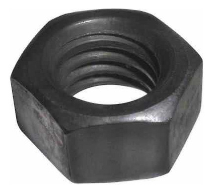 Tuerca Hexagonal Negra 1 Pulgada. 25 Un.