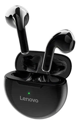 Auriculares Inalámbricos Tws Lenovo Ht38 Bluetooth Color Negro